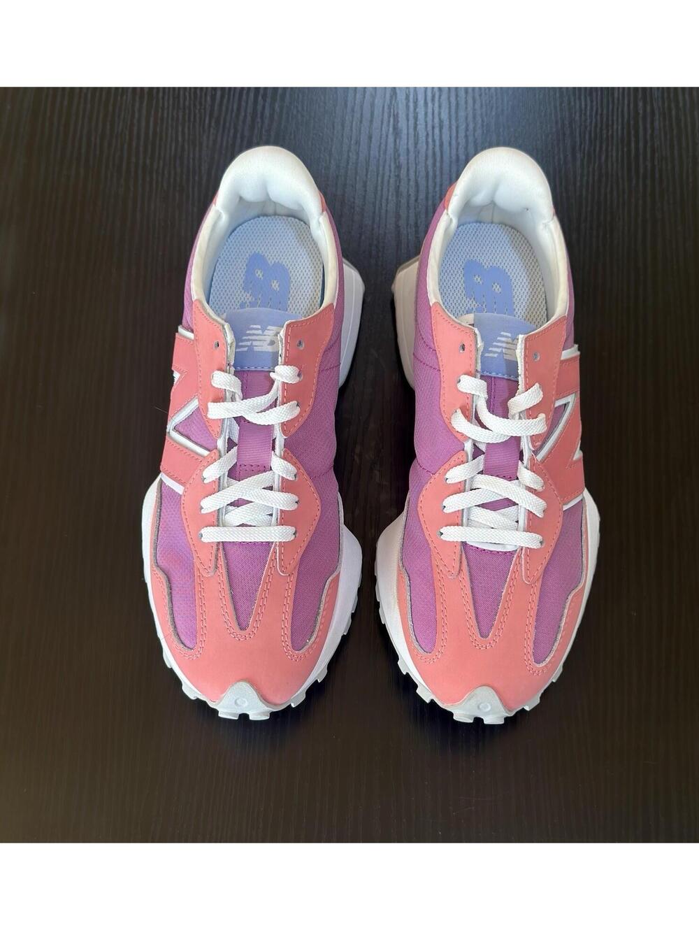 Size 8 US Women’s New Balance 327 Pink Purple Rosewood Candied Violet Sneakers